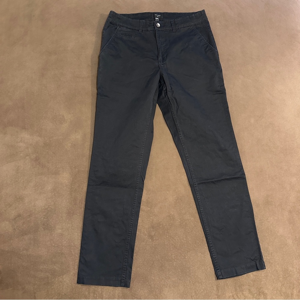New Look Men Slim Black Chino Pants